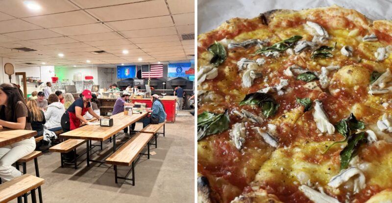 Georgia’s Coziest Pizzeria Serves Neapolitan Pizza Straight From The Oven