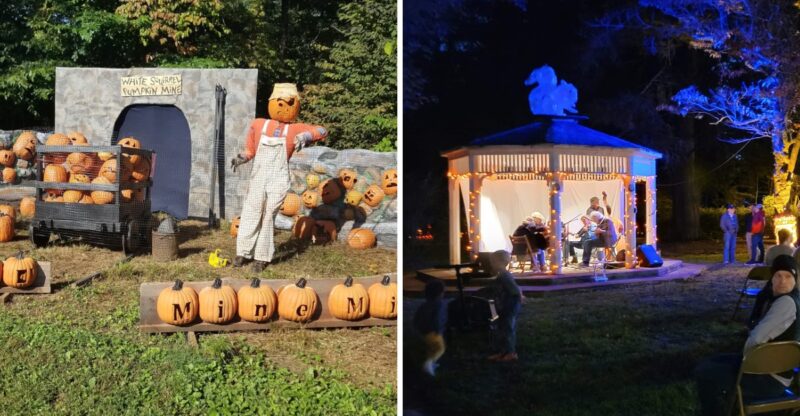 This North Carolina Mansion Is Hiding A Glowing Pumpkin Trail You Can Only See For Three More Weeks