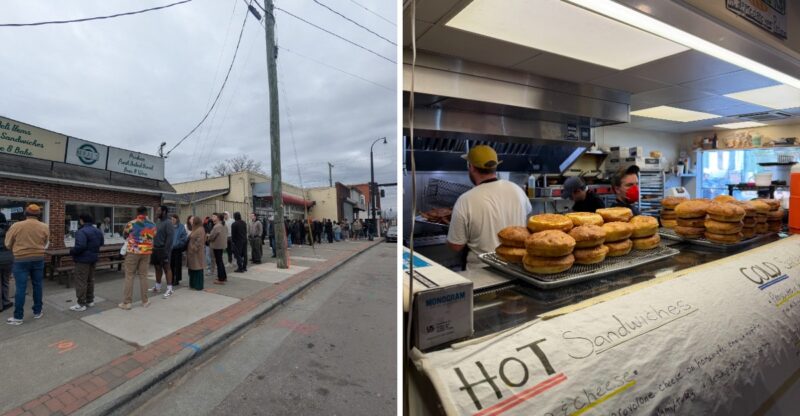 Why People Line Up Out The Door For One Sandwich At This North Carolina Deli