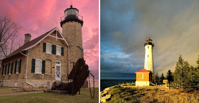 10 Scenic Lighthouses To See In Michigan On Your Next Great Lakes Road Trip