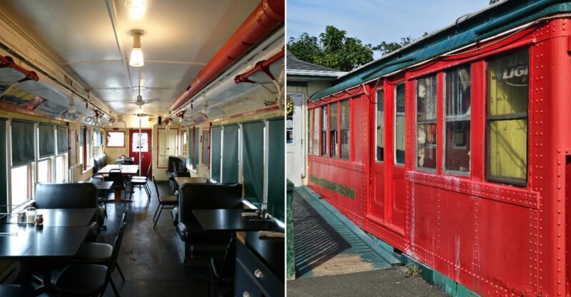 You Can Eat Brick-Oven Pizza Inside A Real 1920s Subway Car At This Connecticut Restaurant