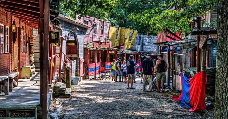 This North Carolina Backyard Hides An Entire Wild West Town Built By A Hollywood Cowboy