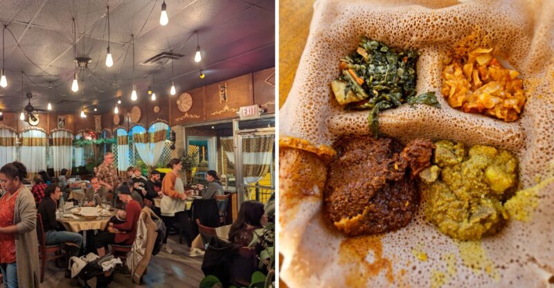 This Kentucky Ethiopian Restaurant Is Known For Sambusa, Injera, And Generous Shared Platters