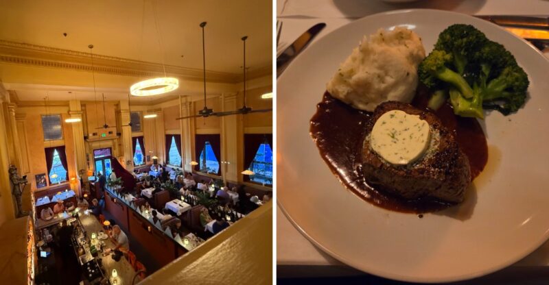 You Can Dine Inside A Real Historic Bank Vault At This Unique California Italian Restaurant