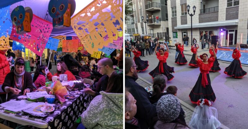 This Free Kentucky Festival Fills The Streets With Marigolds, Candlelit Altars, And A Colorful Parade