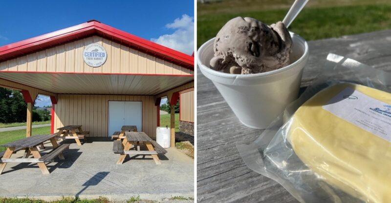 This Family-Run Kentucky Dairy Farm Makes Fresh Ice Cream, Butter And Cheese From Its Own Cows