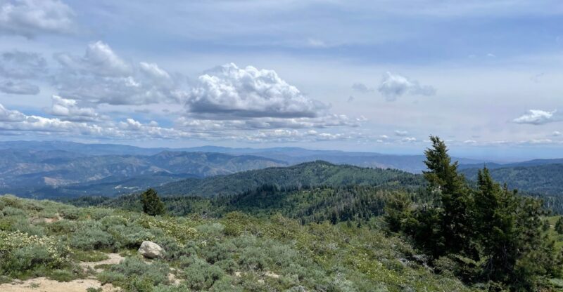 Before You Drive Up To This Idaho Mountain For Fall Colors, Know The Road Climbs 16 Miles Of Switchbacks