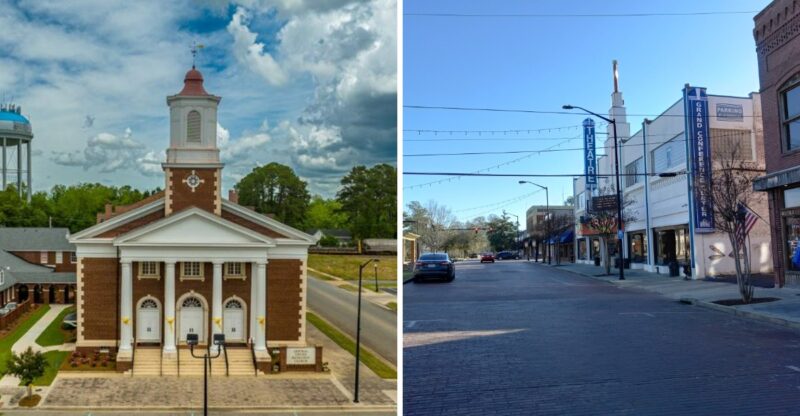 This Quirky Georgia Town Has Hundreds Of Wild Chickens Roaming Its Downtown Streets
