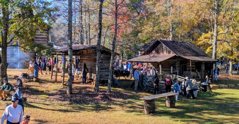 This North Carolina Festival Opens The Doors To 103 Historic Log Buildings For Just One Day
