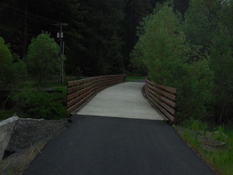 Nine Miles Of Former Railroad Grade Become A Paved Idaho Trail Through Wheat Fields