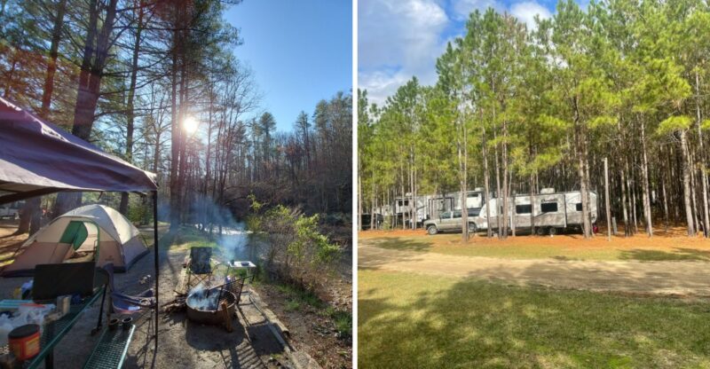 11 Georgia Campgrounds Hidden Away From The Crowds That Deserve More Attention