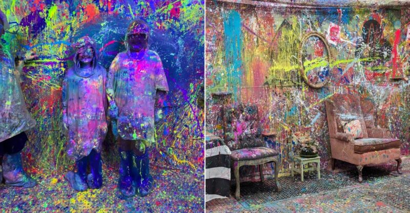 This Connecticut Art Studio Offers A Paint Splatter Experience Unlike Anything You’ve Tried Before