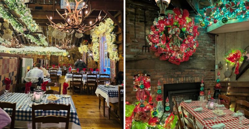 This North Carolina Restaurant Transforms Into A Christmas Wonderland So Spectacular, Reservations Sell Out Months Ahead