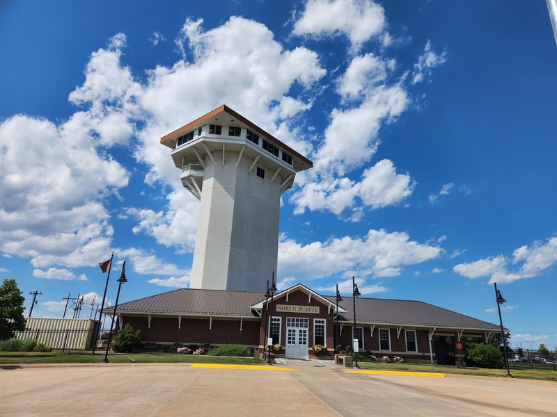 Union Pacific’s Golden Spike Tower Lets You Watch Trains Sort Across The World’s Largest Rail Yard In Nebraska