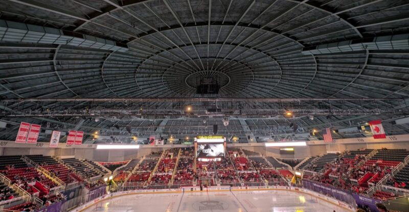 Built With 48 Concrete Columns And A Record-Breaking 332-Foot Dome, This 1955 North Carolina Coliseum Still Defies Expectations