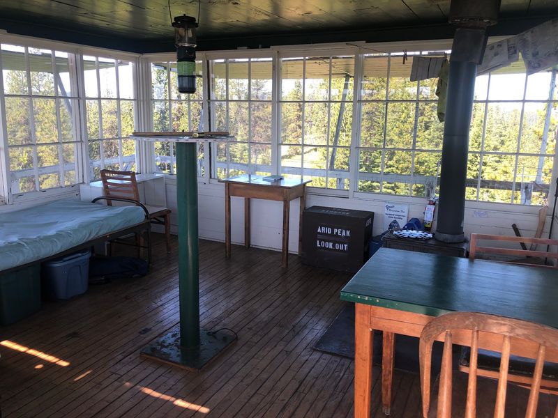 At 7,014 Feet This Idaho Lookout Tower Rents Overnight Stays Above The Treetops