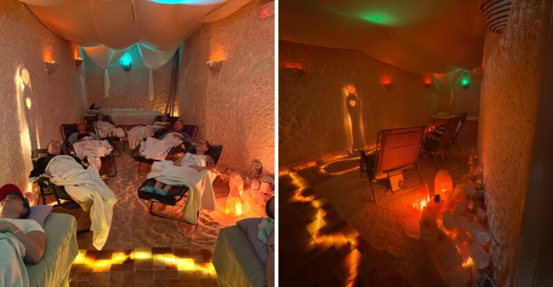 You Can Experience A Sound Bath Inside A 5-Ton Himalayan Salt Cave In North Carolina