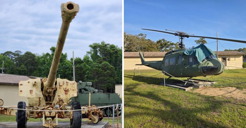This Free North Carolina Museum Has A Captured Russian Tank And A Real Vietnam-Era Helicopter You Can See Up Close