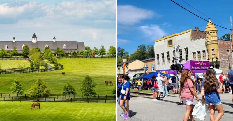 Everyone Goes To Lexington, But This Nearby Kentucky Town Has Just As Much Horse Country Charm