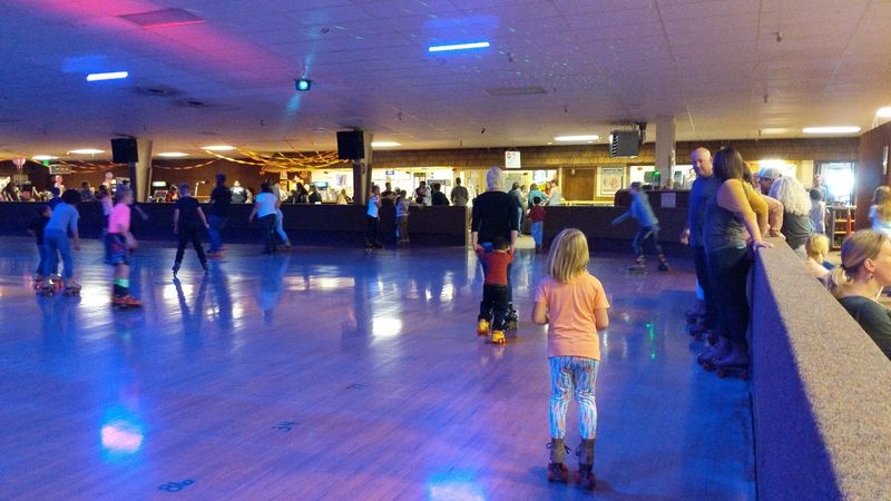 After More Than 70 Years This Idaho Roller Rink Still Spins Skaters Under A Wooden Ceiling