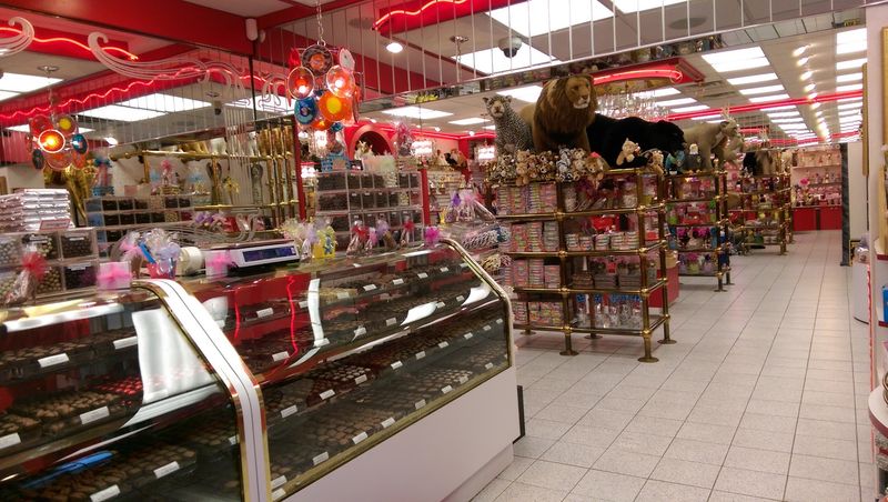 Behind The Aisles Of Handmade Chocolate, This Pennsylvania Candy Shop Hides An Old-Fashioned Ice Cream Parlor