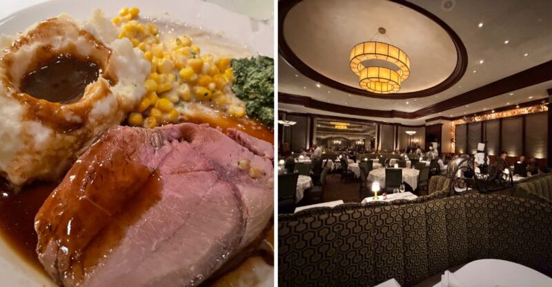 This California Steakhouse Still Rolls Out Silver Carts To Carve Prime Rib Right At Your Table