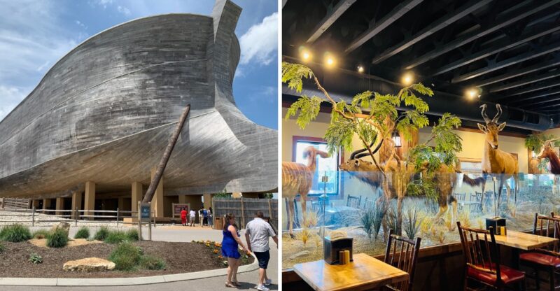 This Massive Noah’s Ark In Kentucky Has Dinosaurs, A Zoo, Ziplines, And A Buffet Big Enough For Two Of Everything
