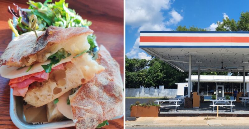 This North Carolina Restaurant Inside An Old Service Station Just Caught Michelin’s Attention
