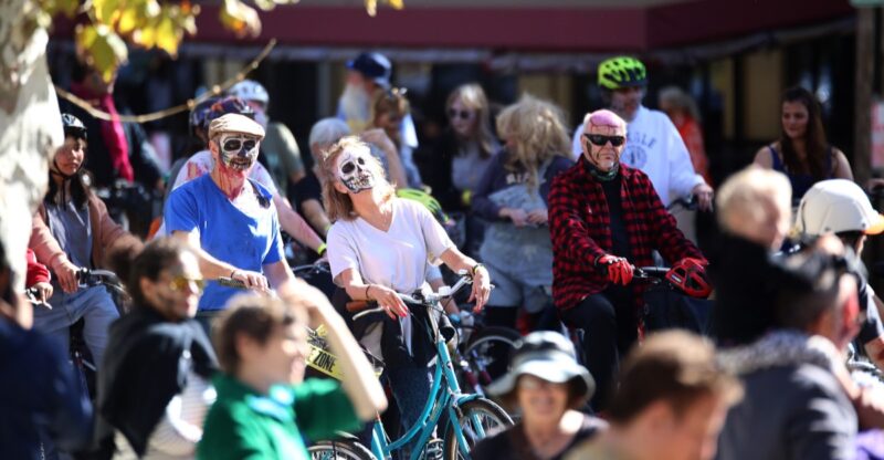 This California Town Is Hosting A Massive Zombie Bike Parade On Halloween, And Everyone Is Invited