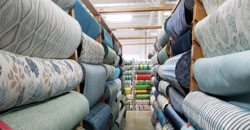 This Ordinary North Carolina Storefront Hides A Fabric Warehouse With By-The-Pound Bargains