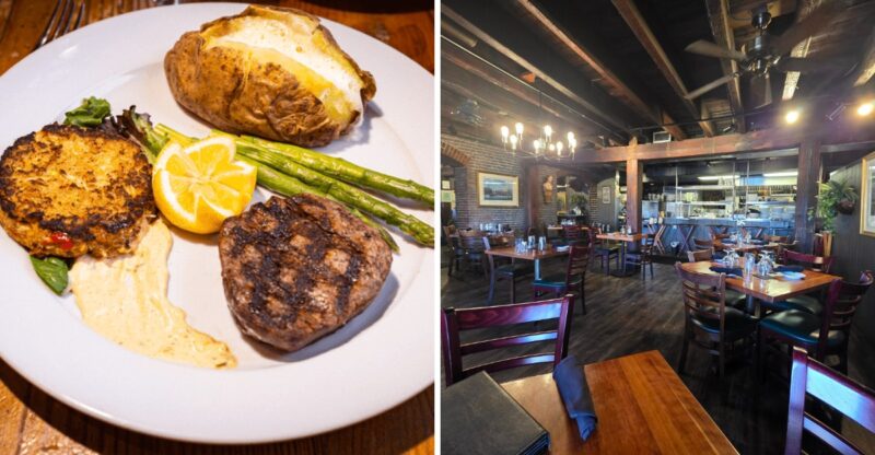 Enjoy A Delicious Steak Inside This Historic Georgia Tavern Full Of Character
