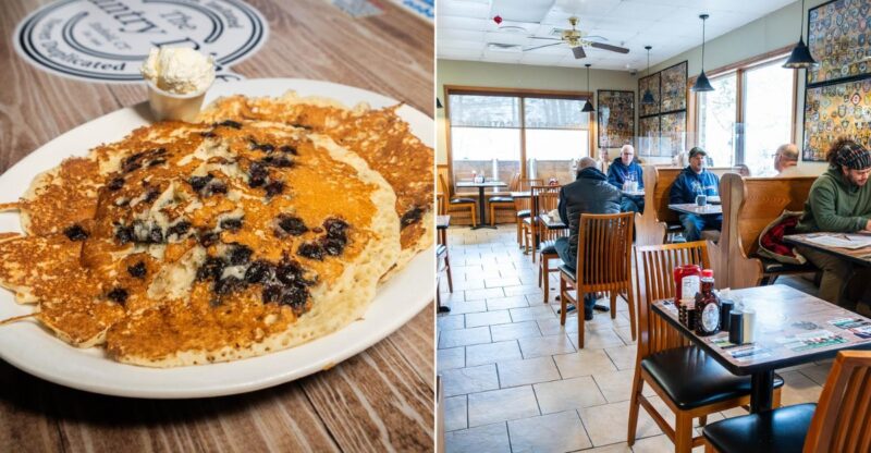 People Go Out Of Their Way For The Chocolate Chip Pancakes At This Connecticut Diner